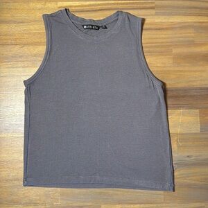 Athleta Gray Women's Ribber Tank Top